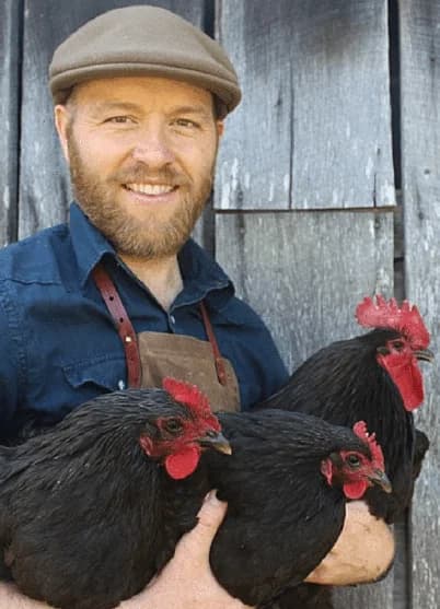 Justin Rhodes. Homesteader, author, YouTube filmmaker.