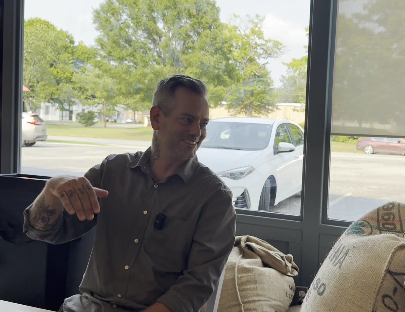 Jerod Snider at Called Coffee in Anniston