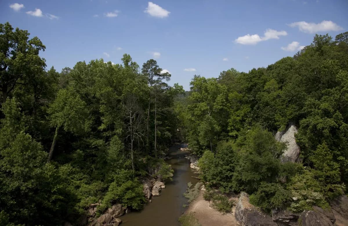 Noccalula Falls, Gadsden, Alabama