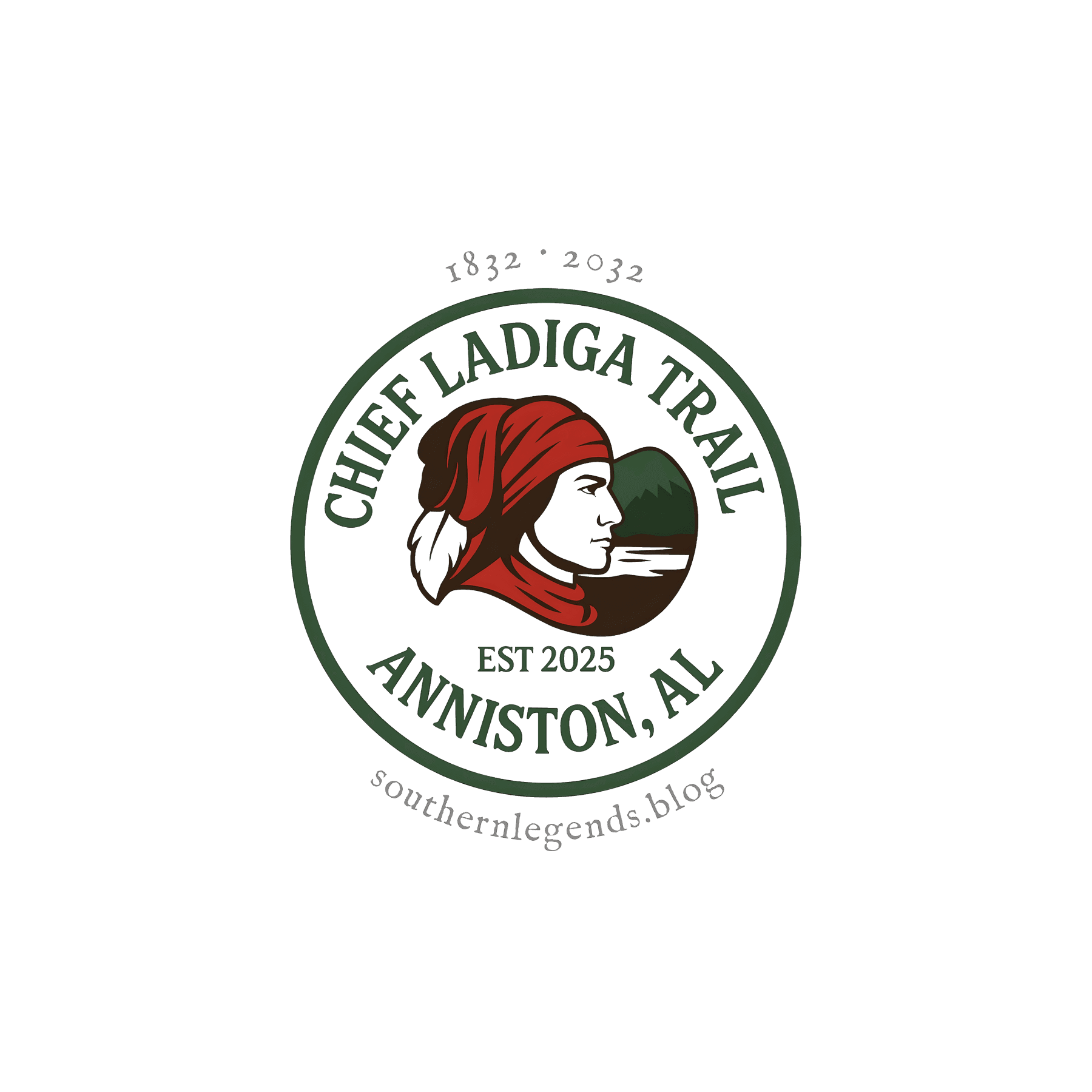 Chief Ladiga Trail Sticker