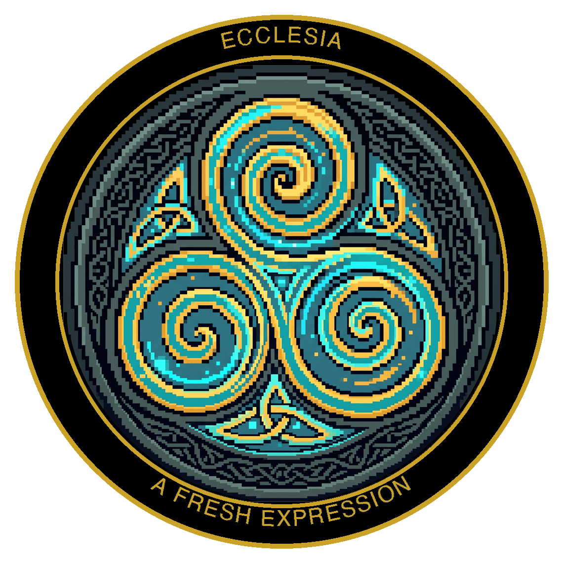 Ecclesia Coin · 8-bit Sticker