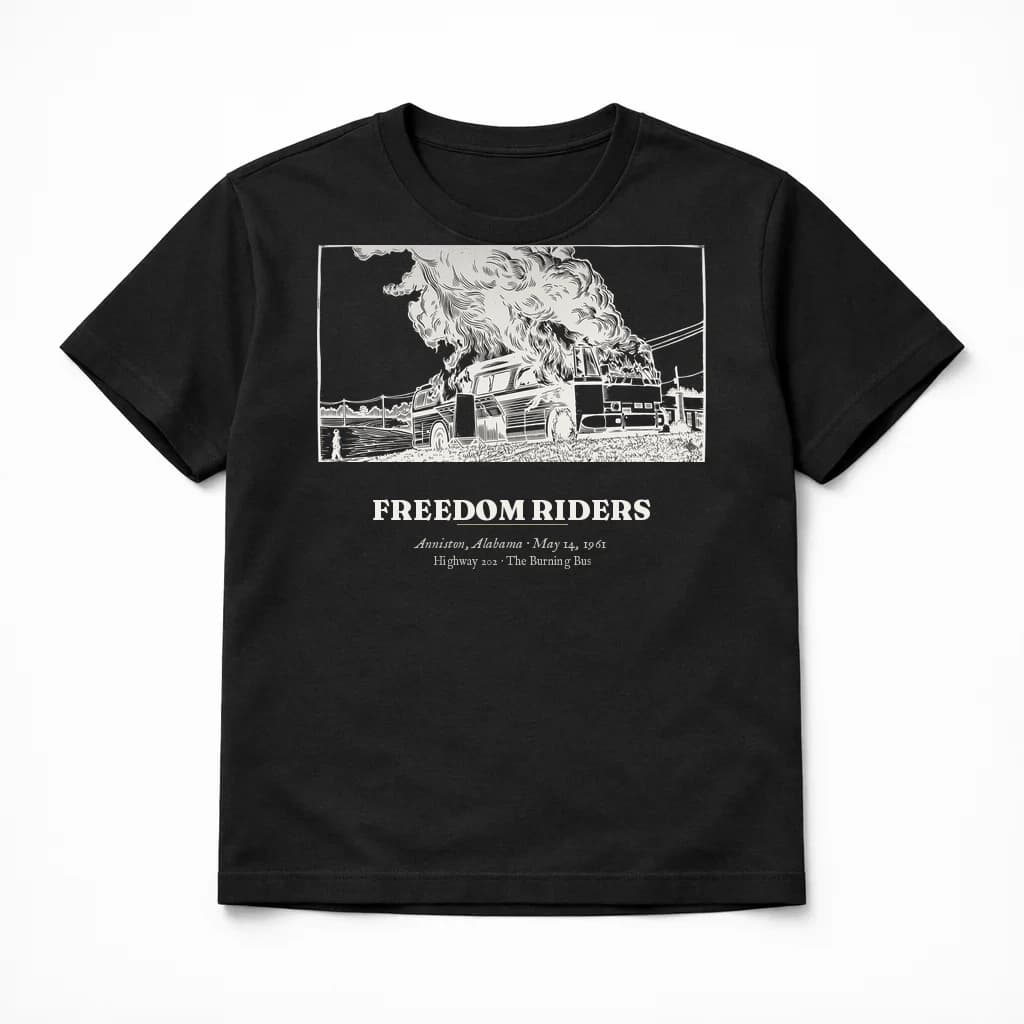 Freedom Riders — Anniston, 1961 — front