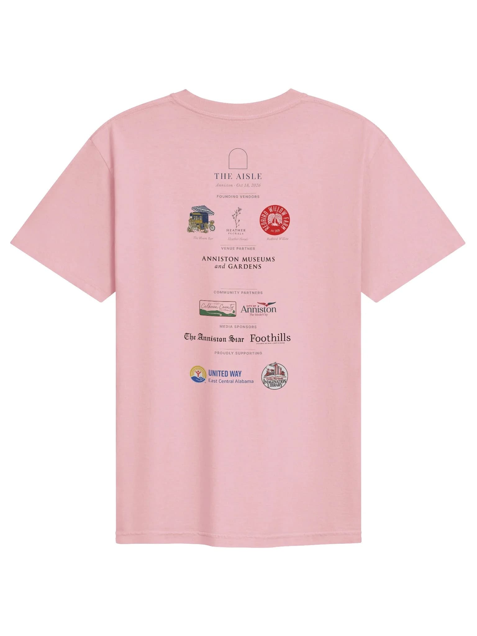 The Bloom Bar Tee back
