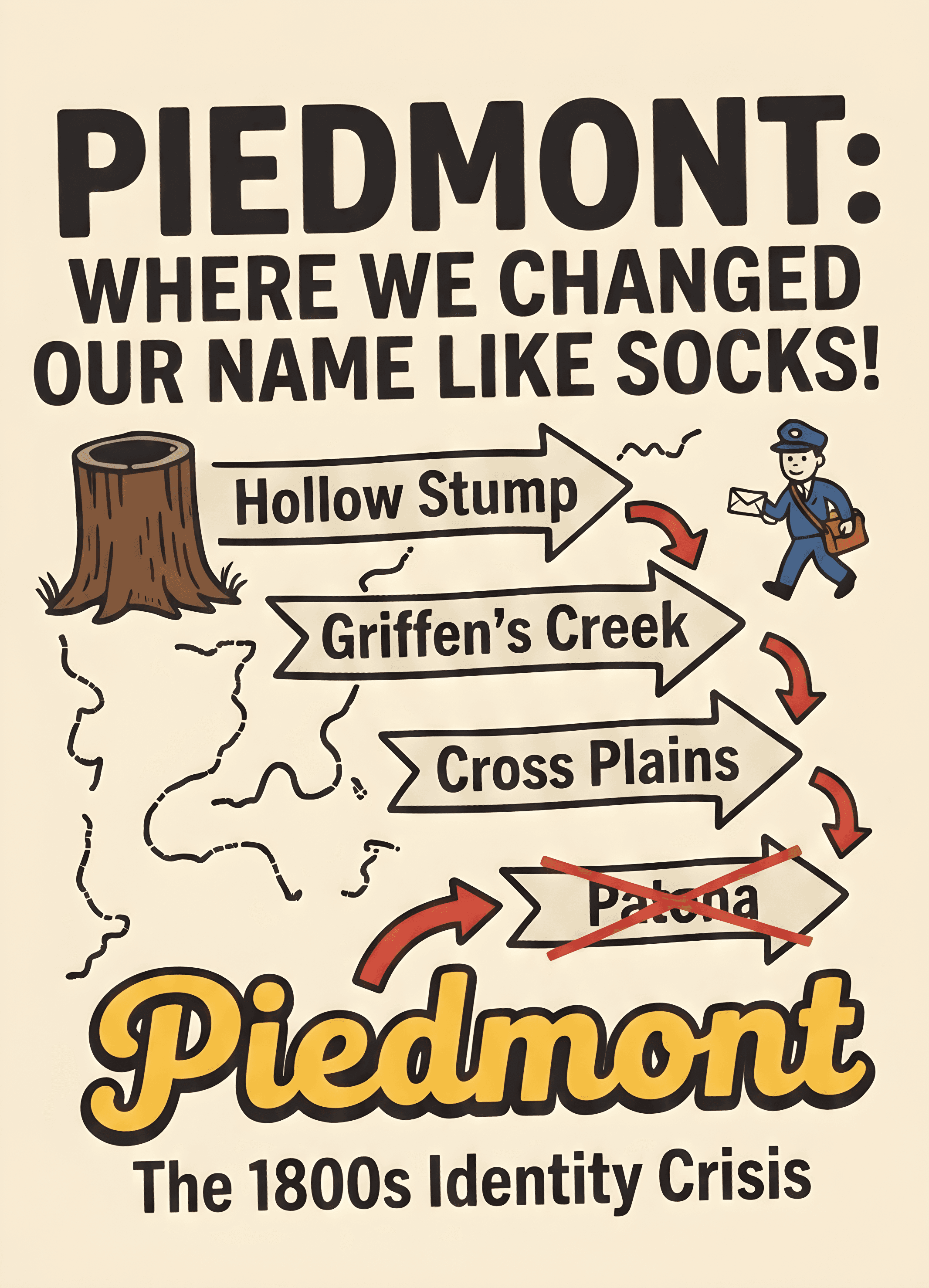 Piedmont: Changed Our Name Like Socks