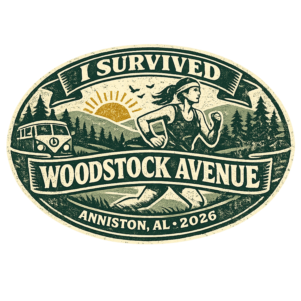 Woodstock 5K Sticker