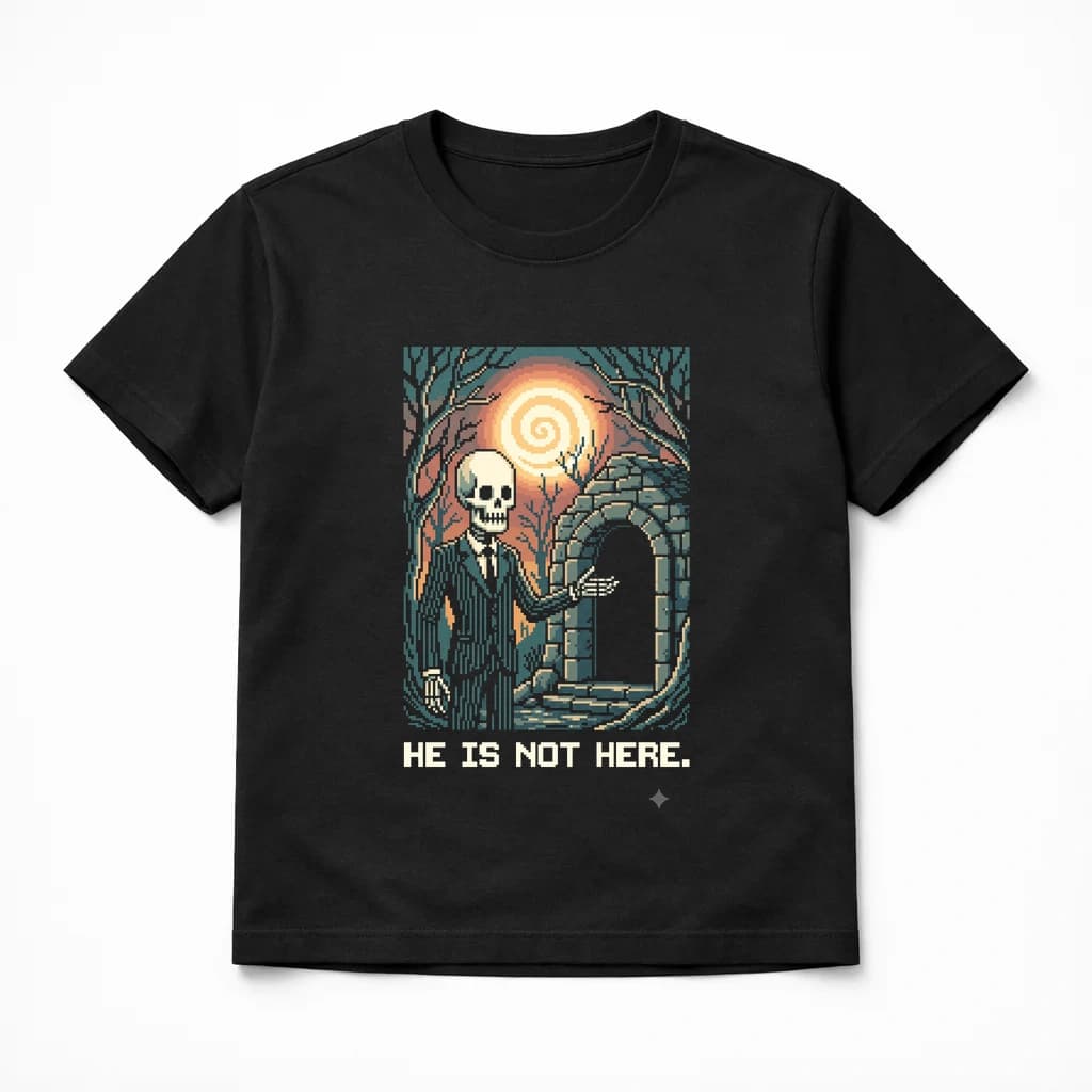 He Is Not Here