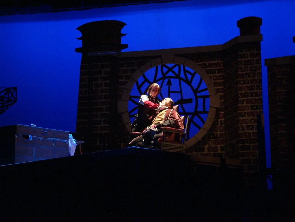 Sweeney Todd production photo, Jacksonville State University 2009