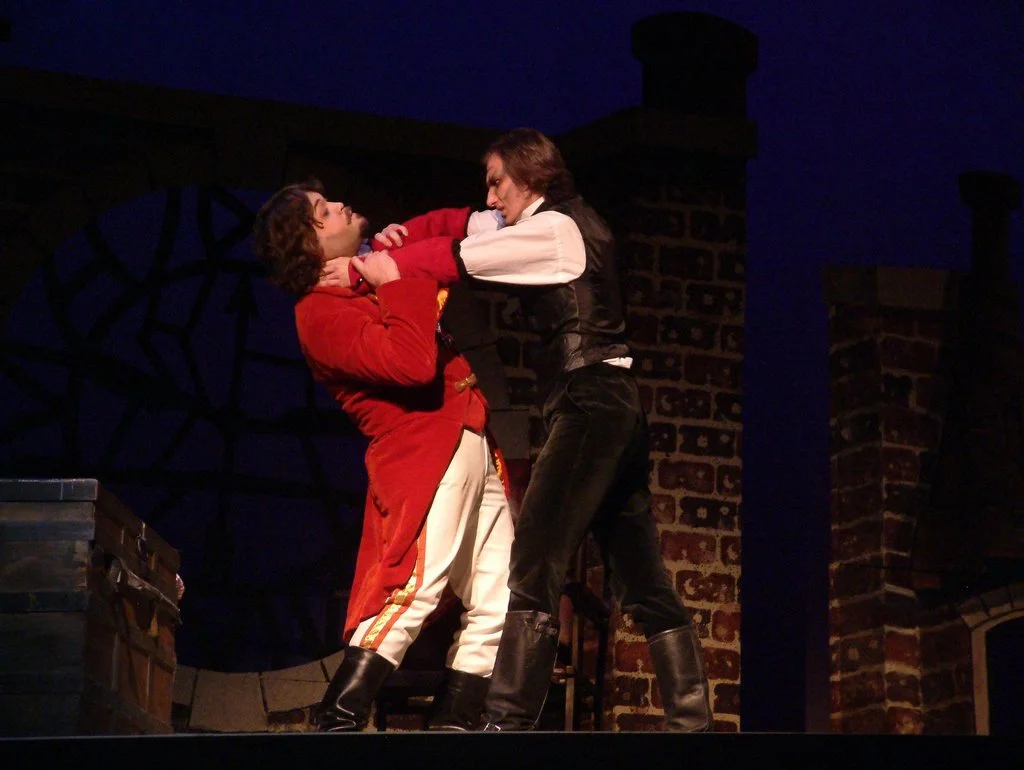 Sweeney Todd production photo, Jacksonville State University 2009