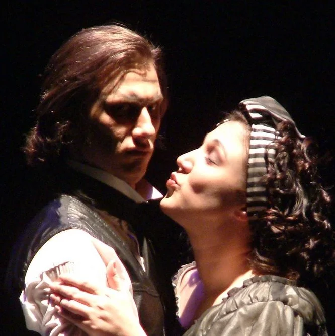 Sweeney Todd production photo, Jacksonville State University 2008