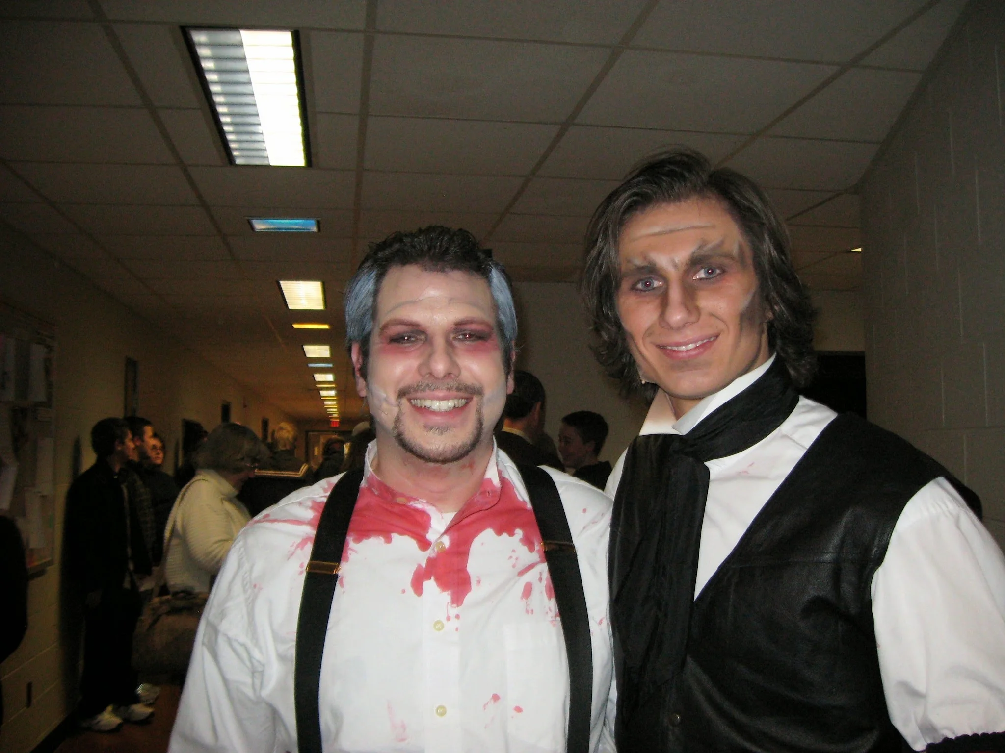 Matt Headley (Sweeney Todd) and Derek Gindelsperger (Judge Turpin), JSU 2009