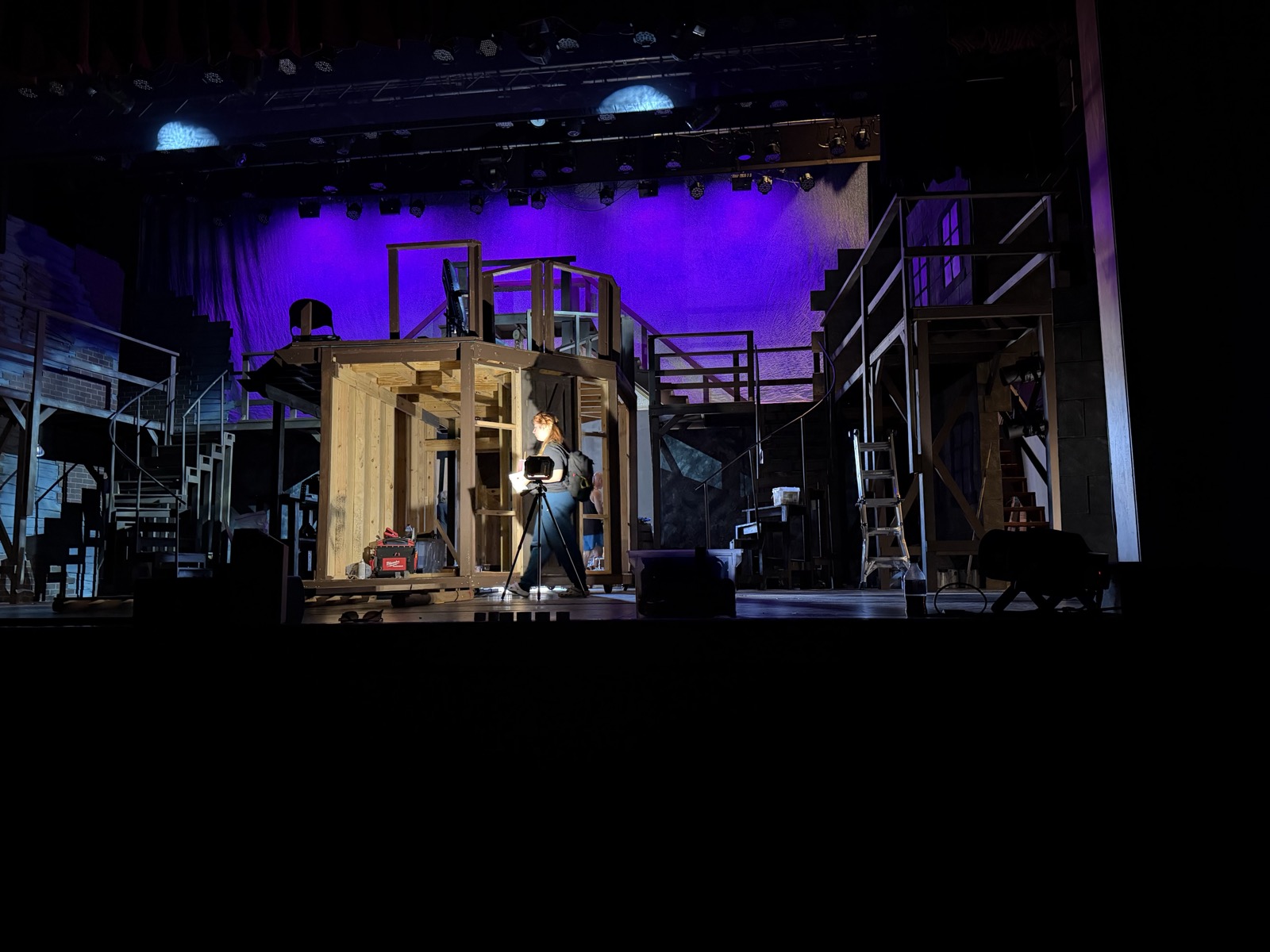 Sweeney Todd, Theatre of Gadsden — Under the lights.