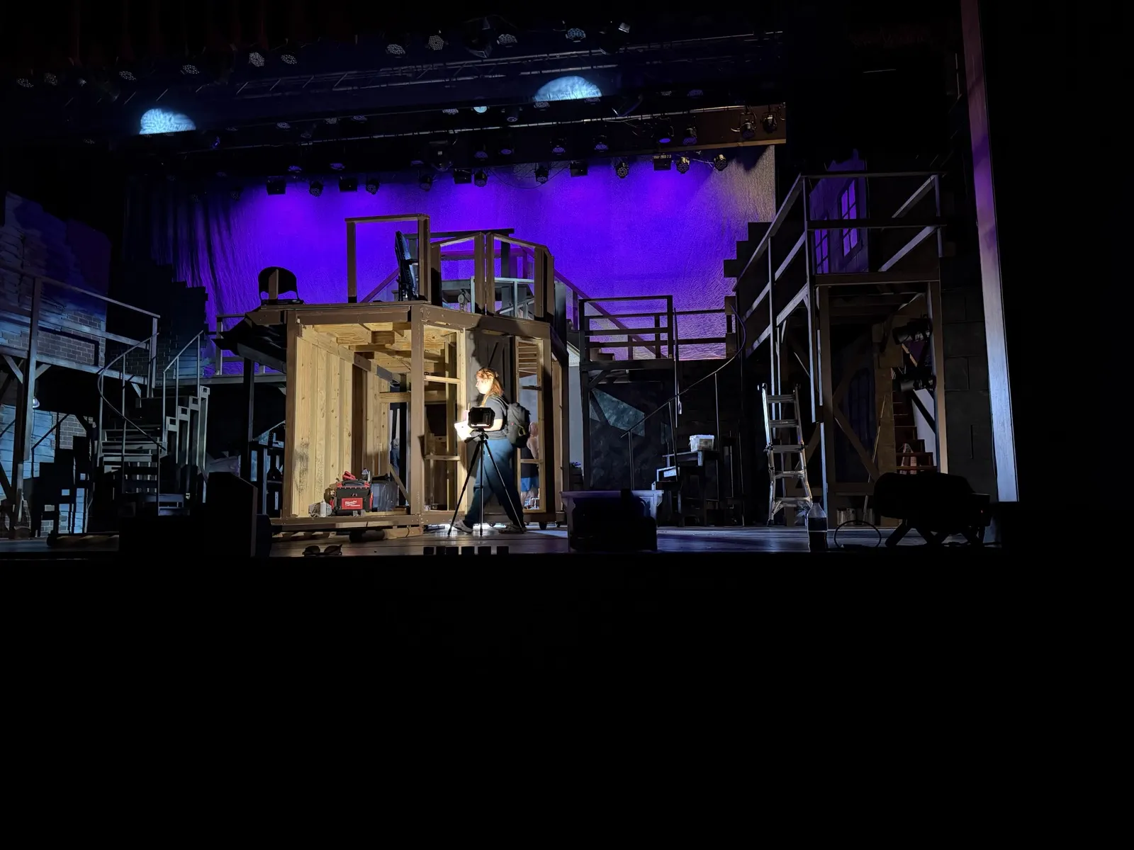 Sweeney Todd, Theatre of Gadsden — Under the lights.