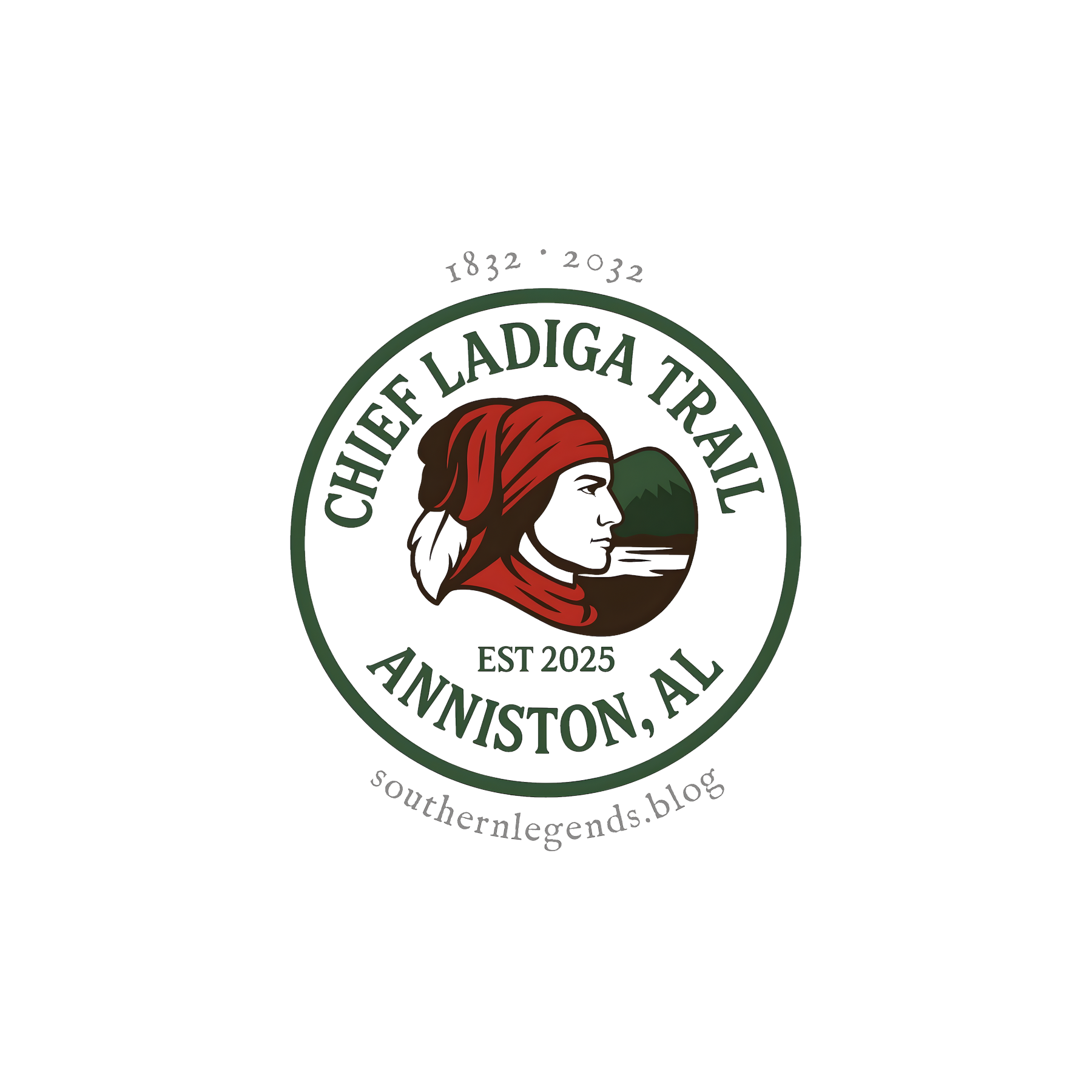 Chief Ladiga Trail Sticker