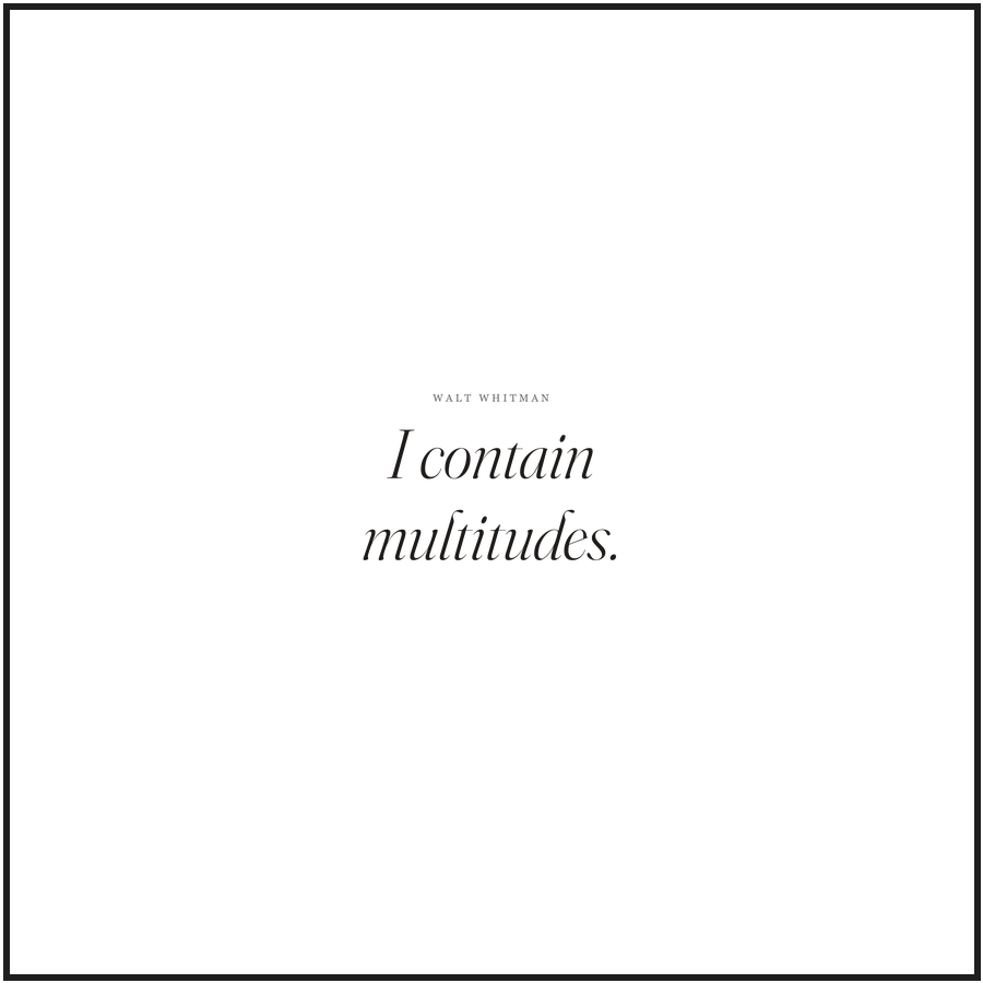 I Contain Multitudes — Sticker